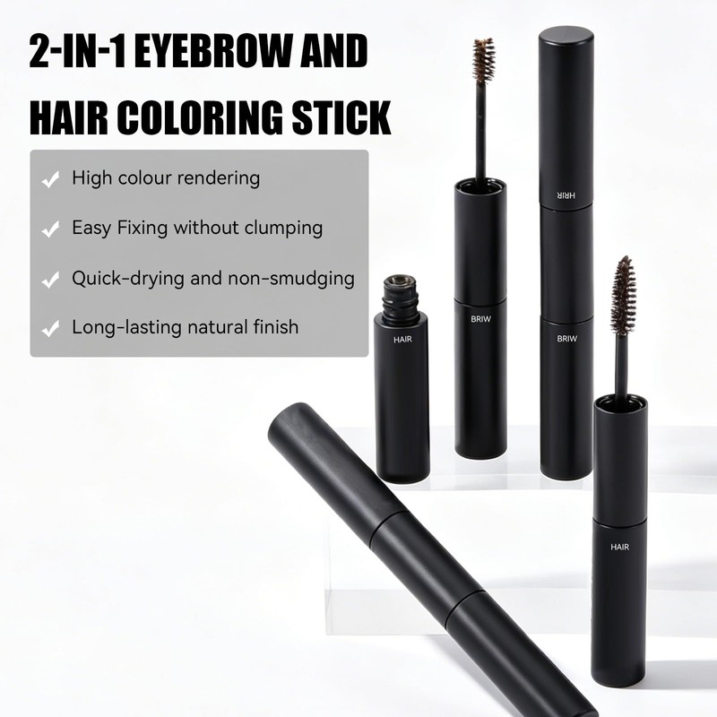 KGAJSGH Hair Mascara for Gray Roots & Brows, 2 in
