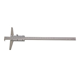 CNC QUALITÄT Depth Vernier Caliper 200 mm with Hook DIN 862