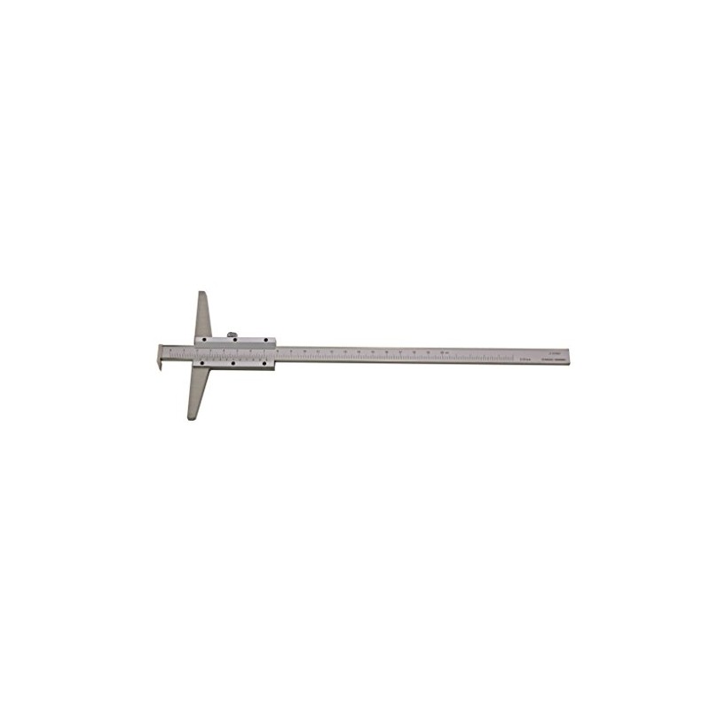 CNC QUALITÄT Depth Vernier Caliper 200 mm with Hook DIN