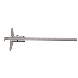 CNC QUALITÄT Depth Vernier Caliper 200 mm with Hook DIN 862