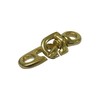 Brass Inglefield Clip Flag Swivel 58MM (Flagpole Brummel Line Hook)