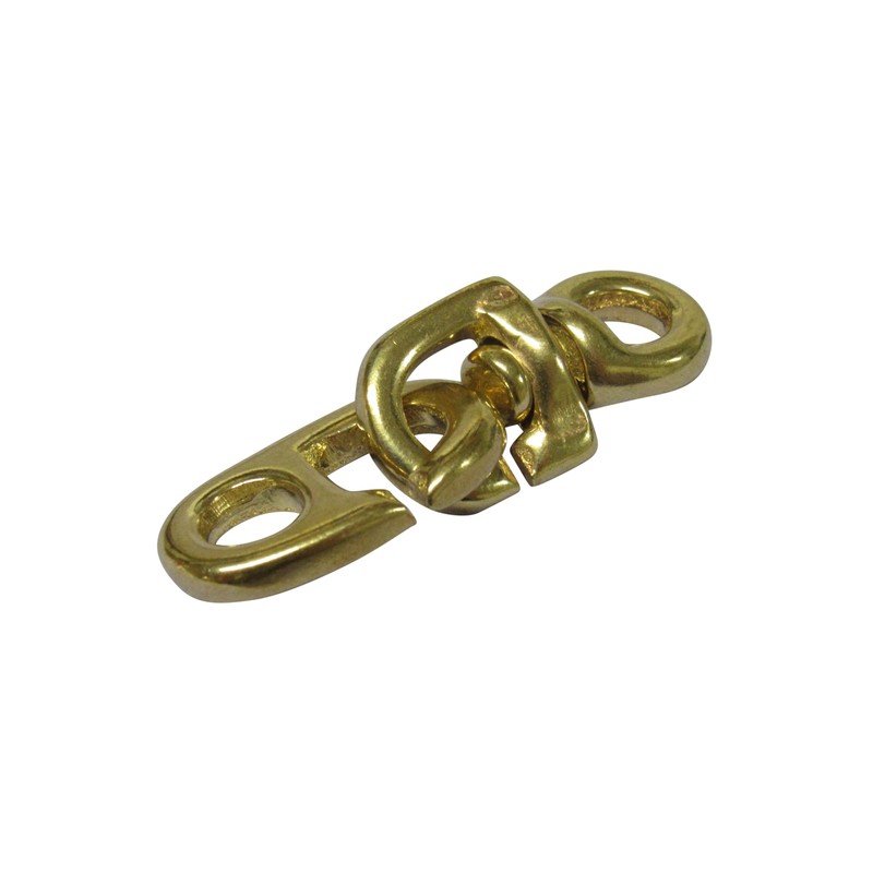 Brass Inglefield Clip Flag Swivel 58MM (Flagpole Brummel Line Hook)