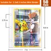 Jumbo Card Sleeves Big Card Protector Sleeves for 3 Ring