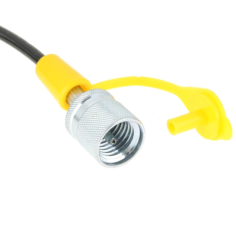 Hydraulic Hose Test Point Coupling M16*2-BSP1/4 + 0~600BAr 8500PSI Gauge
