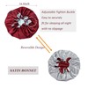 Silk Bonnet for Sleeping Satin Bonnets Double Layer Reversible Hair