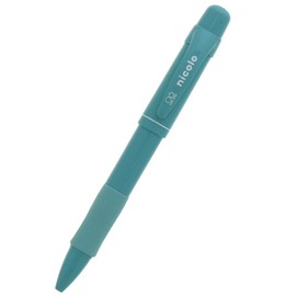 Sunstar Stationery S4479947 Mechanical Pencil, Mechanical Pencil, Nicolo, 0.01 inch (0.3 mm) & 0.02 inch (0.5 mm), Smoky Green