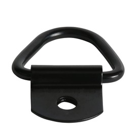 DC Cargo V-Ring Tie-Down Anchors |4 Pack | 2" Diameter Steel Bolt-on D-Rings for Cargo on Trucks, Pickups, Trailers |Flush Mount Tie-Down Anchor, Replacement for D-Ring Tie-Down w/Plastic Pan Fitting