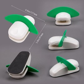 Document Holder for Typing - Document Stand for Desk When Typing,Portable Copies Stand Desktop Document Holder Stand for A4 Paper Documents Office Typing Reading (Green)