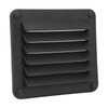 2pcs Air Vent Ventilation Opening Side Exhaust Port Rectangular Ventilation