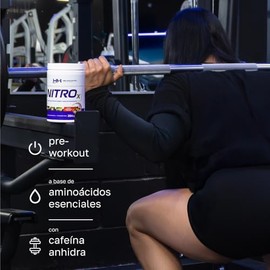 Signature Series NITROx – Pre Workout Pre entreno en polvo a base de Creatina Monohidratada, Cafeína, Citrulina, Proteinas y aminoacidos, sensacion ligera Suplemento Energetico | 264 gramos | 30 servicios | Sabor Ponche de Frutas