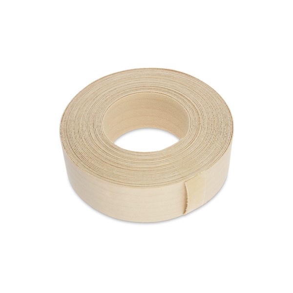 WoodPress® 30mm Real Maple Wood Iron-On Edging – 7.5m Roll