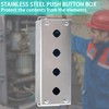 Yongchen Electrical Enclosure, 11x4x3 inch Stainless Steel, IP66 Waterproof &