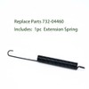 732-04460 Snowblower Spring Replacement Part Compatible models include Craftsman and