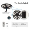 Locontifni 4000W Outdoor Street Light Head, Solar Powered, IP65 Waterproof,