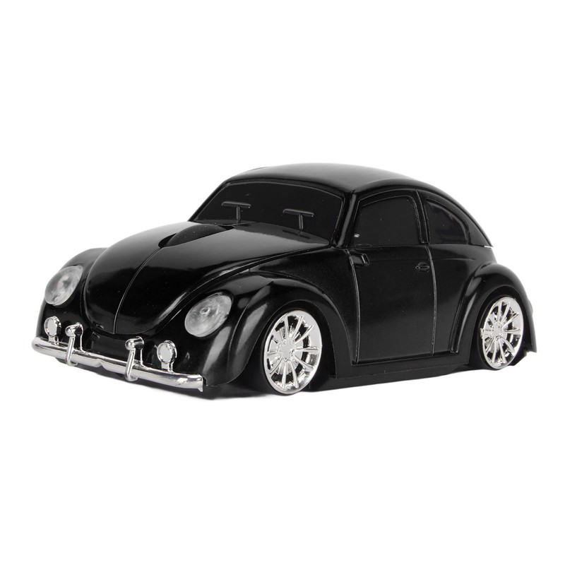 Wireless Mouse Red Sports Car Style 2.4GHz USB Receiver 1600DPI