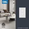 NoBrand Oversized Duplex Outlet Covers, Size: Over-Size Duplex Item Package