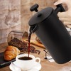 Coffito French Press Coffee Maker,Stainless Steel Double Wall Insulated Coffee