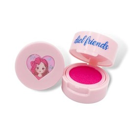 Heart Cheek Stamp Blusher- Diel Friends Judy Heart Cheek stamp Blusher -Blendable Pink blush -Safe ingredients for kids and teens.