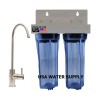 USA WATER SUPPLY 2 Stage Under Sink Home Space Saver