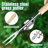 Garden Weeder | Hand Root Removal Tool - Stainless Steel