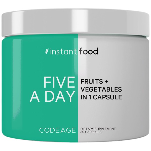 Codeage 5 Servings of Fruits & Veggies Equivalent in 1