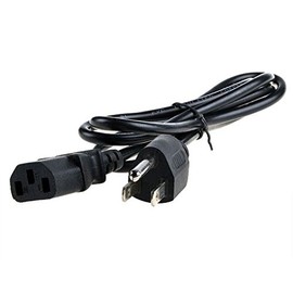 Globalsaving AC Power Cord for Dell UltraSharp 25" U2515H Computer Monitor AC Power Supply Cord Cable Charger