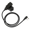 U94 PTT System Military Adapter 2 Pin 3.5mm Headset Adapter
