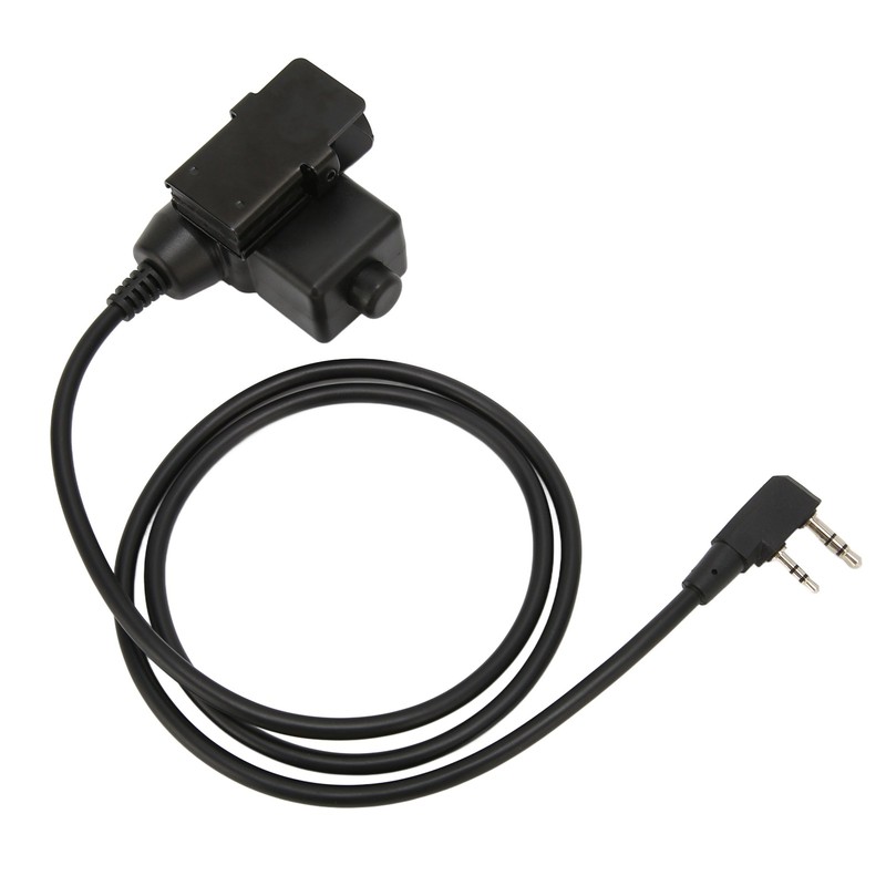 U94 PTT System Military Adapter 2 Pin 3.5mm Headset Adapter