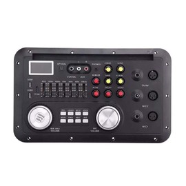 Amplifier Board DSP Stereo Bluetooth Function MP3 Decoder Board Karaoke Preamp Mixer EQ Home Theater Lossless Fiber Coaxial Equalizer for Amplifier Audio Safe and Durable