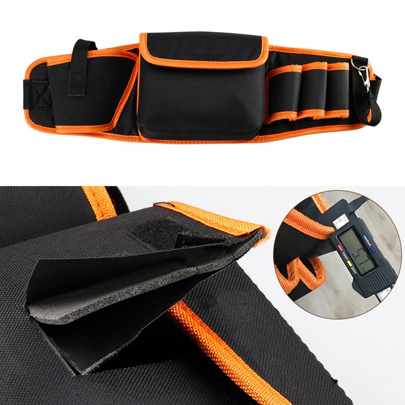 Cinturon Para Herramientas, Bolsa de Herramientas de Mantenimiento Eléctrico, Bolsa