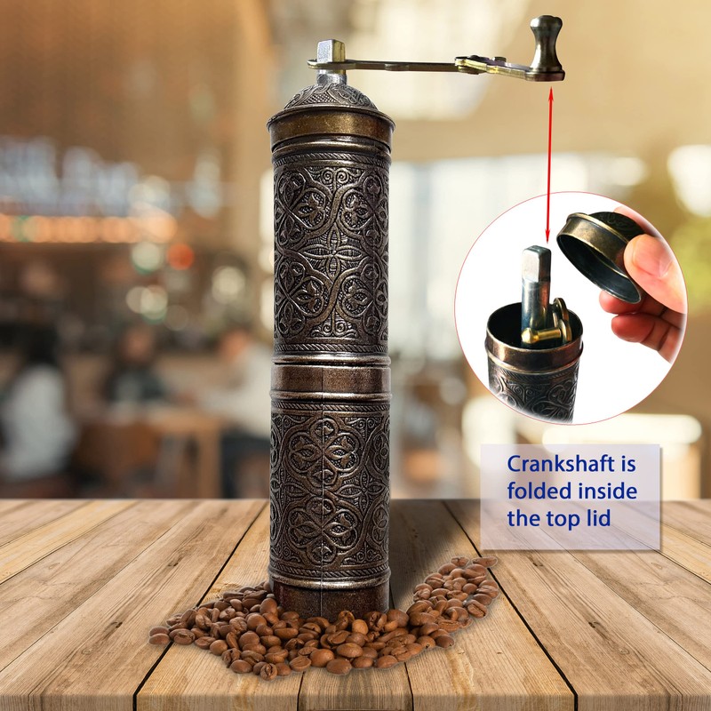 Manual Coffee Grinder, Refillable Turkish Coffee Grinder, Pepper Grinder, Manual