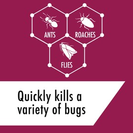 STEM Kills Ants, Roaches And Flies: Plant-Based Active Ingredient Bug Spray, Botanical Insecticide For Indoor And Outdoor Use; 12 fl oz (Pack Of 1)