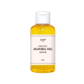 JHP Vegan Organic 100% Jojoba Oil Moisturizing Vegan Face Oil, 1 piece, 50ml / JHP 비건 유기농 100% 호호바오일 보습 비건 페이스오일, 1개, 50ml