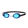Speedo Unisex Jet V2 Swimming Goggles | Anti-Fog, Navy/White/Blue, One