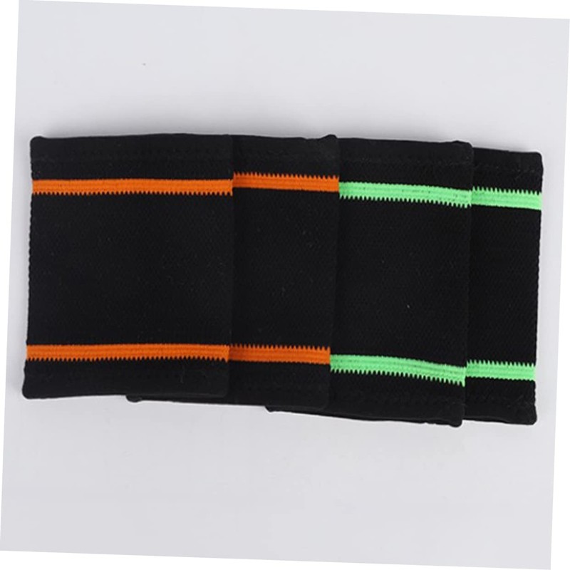 Sosoport 4sets Breathable Sports Wristbands for Athletic Activities Elastic Support