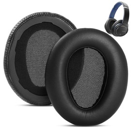 DowiTech Professional Replacement Ear Pad Cushion Compatible with Sony MDR-ZX770BN MDR-ZX780DC Headphones Ear Pads with Skin Friendly Leather and Memory Foam