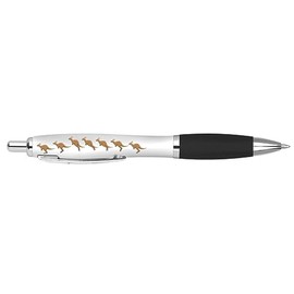 DV DESIGN 1 x Kangaroo Black Pen - Australian Joey Wild Animals Stationary School Equipment Teacher Friend Girls Boys Christmas Birthday #80698