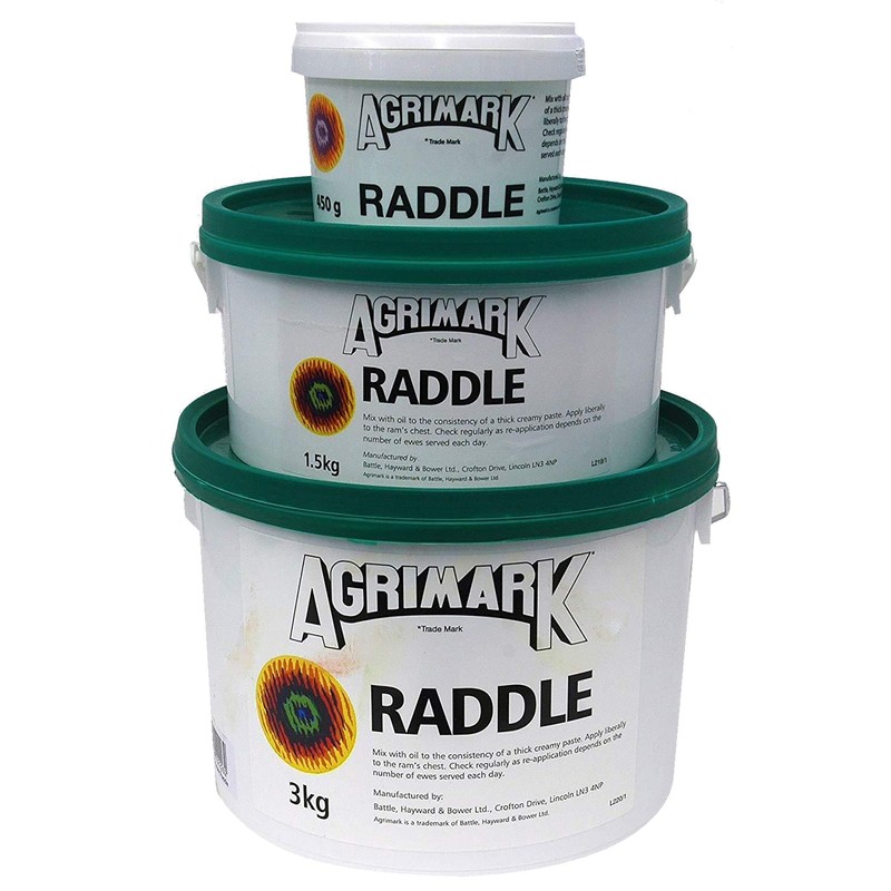 Agrimark Sheep Colouring Powder - Raddle Yellow 450G