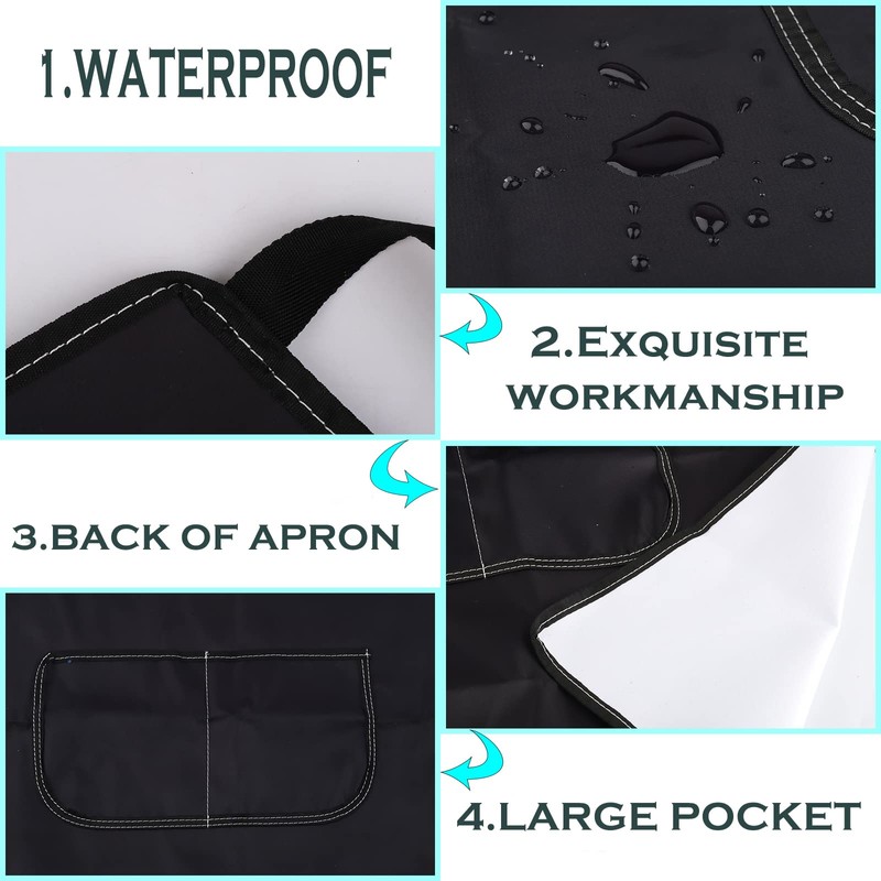 Plant Lover Gift Hoeing Ain'T Easy Waterprof Adjustable Apron Gardener