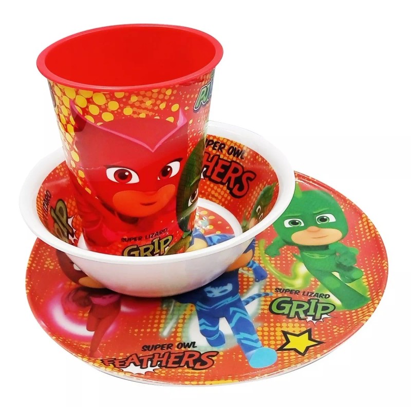 Muna Set Vajilla Infantil 3 Pz - Plato Extendido +