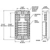 Blue Sea Systems 12 Circuit Blade Fuse Block With Negative