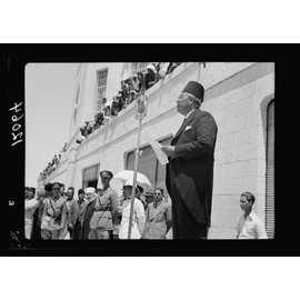 HistoricalFindings Photo: Arab recruits in Nablus,West Bank,Middle East,May 1941,Matson Photo,Military,5
