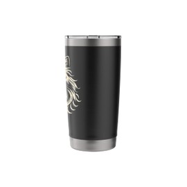 Domestic Longhair Cat Lover Mexican Heritage Stainless Steel Insulated Tumbler