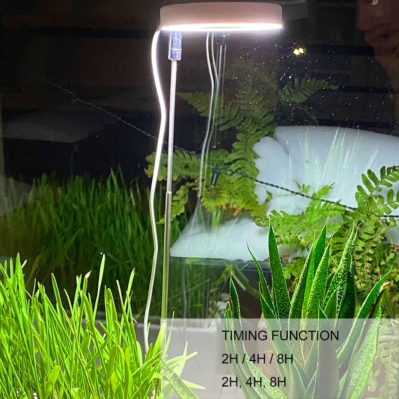 LED Plant Growing Lamp Full Spectrum Retractable Adjustable Brightness Plant
