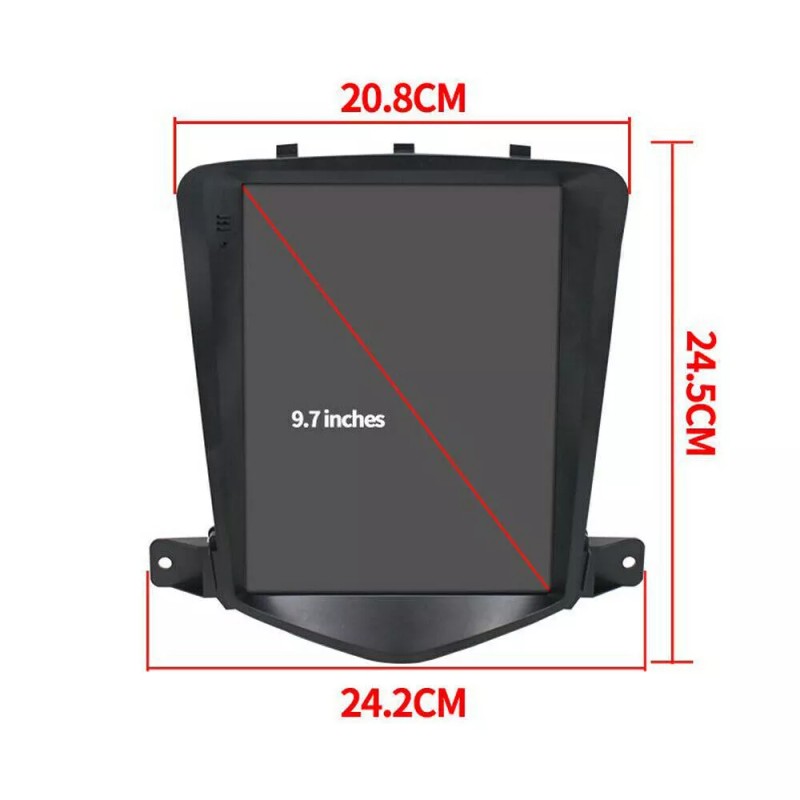 PODOFO Car Apple Carplay Radio For Chevy Cruze 2009-2015 Android13