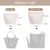Vercord Purse Insert Organizers for Petite Tote Bag Organizer Insert
