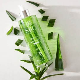 SBC Skincare Aloe Vera Moisturising Gel 300ml, Family Friendly Aloe Vera Aftersun Gel for Face and Body, Light Gel Moisturiser For Dry or Sensitive Skin