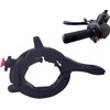 Motorcycle Throttle Cruise Control Clamp, Black, Universal Handlebar Mount, Easy