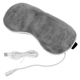 Mikinona Adjustable Temperature Eye Mask with USB Heating Cartoon Design Moisturizing Steam Blindfold for Relieving Dry Eyes and Muscle Fatigue for Sleep and Relaxation