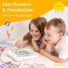 Kids Logic Learning Pad and Talking Flash Cards for 3-6